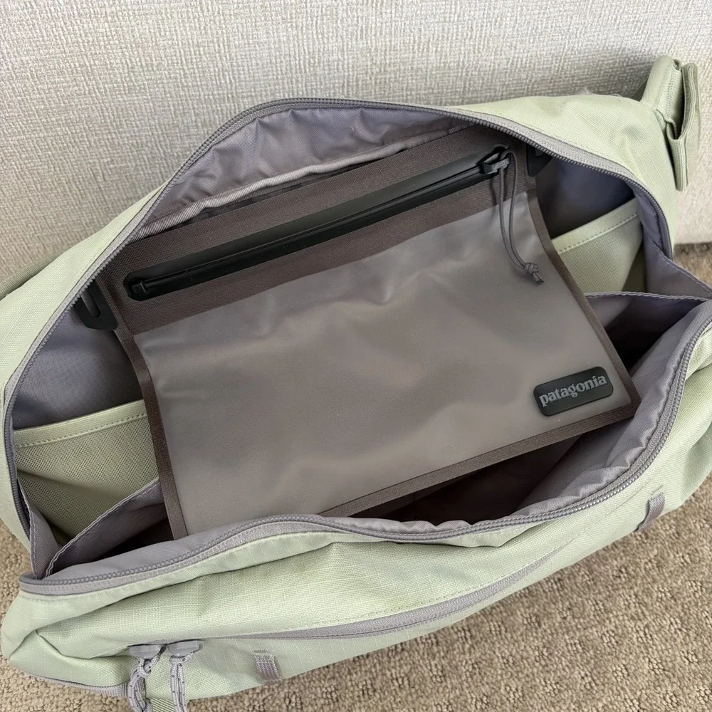 Patagonina Stealth Sling 10L in Salvia Green Water Resistant Ripstop One Size